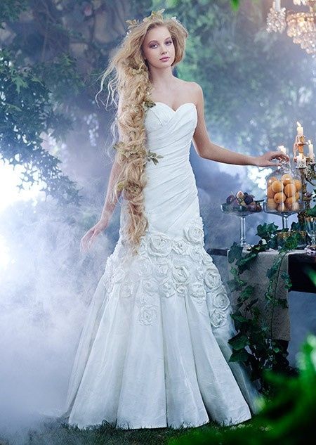 Qué princesa Disney eres según tu vestido de novia? 7