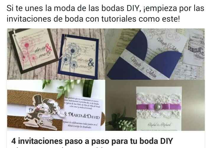 Invitaciones diy paso a paso - 1