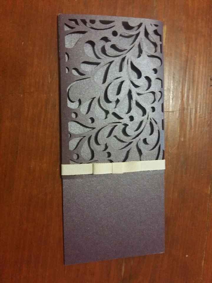 Mis invitaciones por fin!! - 1