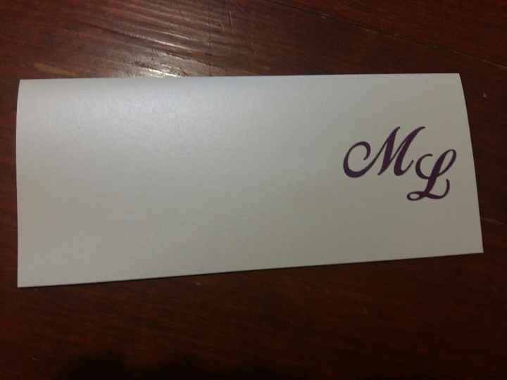 Mis invitaciones por fin!! - 2