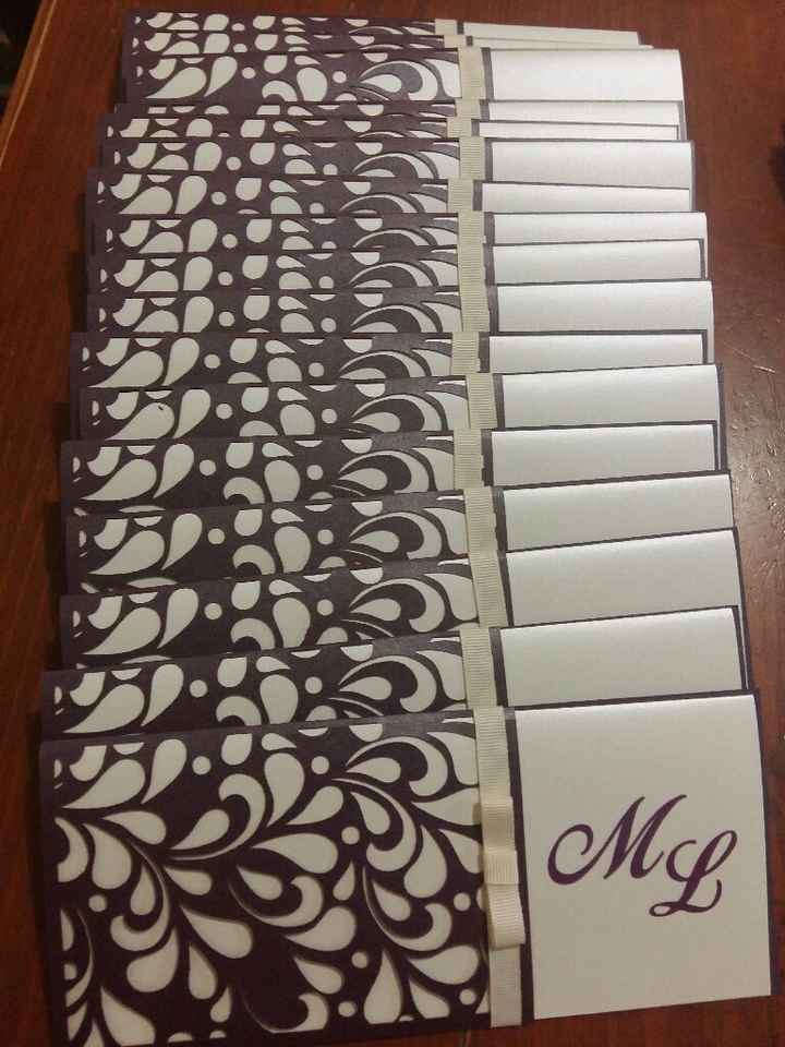 Mis invitaciones por fin!! - 4