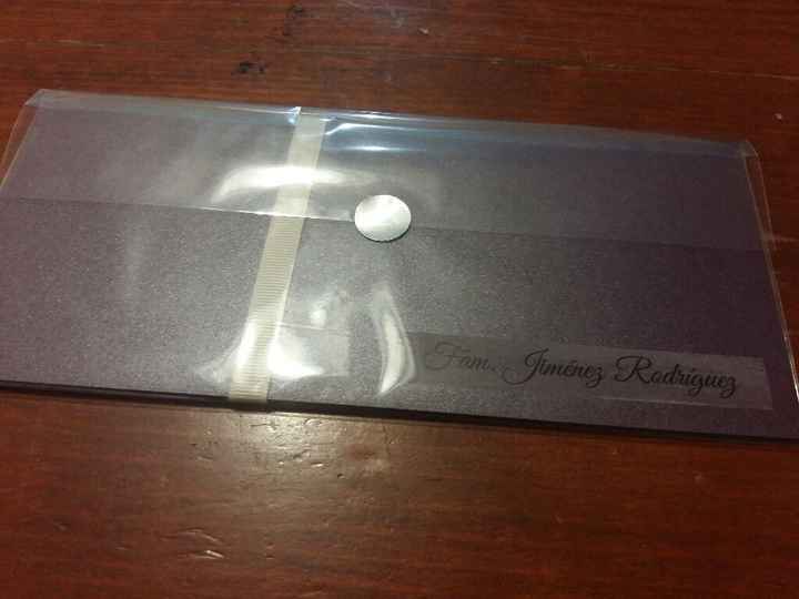 Mis invitaciones por fin!! - 6