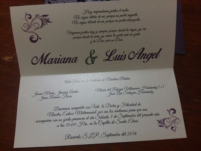 Mis invitaciones por fin!! - 3