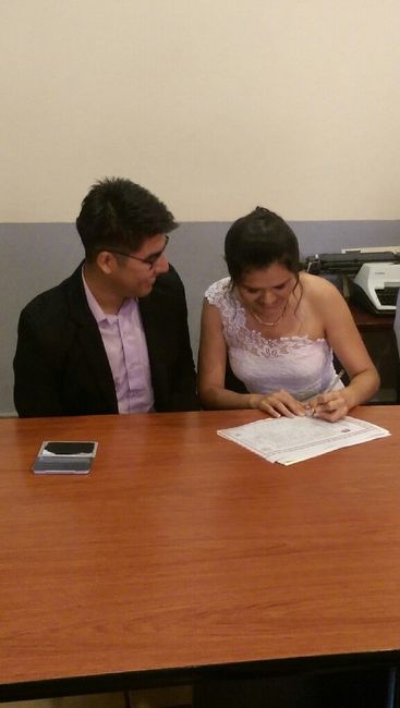 Boda civil!!! - 2