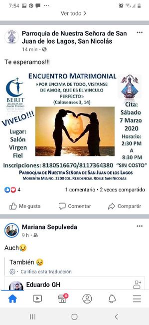 ¿Pláticas prematrimoniales de 1 día Mty? urgen - 1