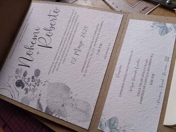 invitaciones hechas por nosotros - 2