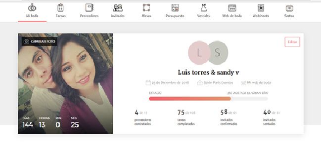 luis y sandy
