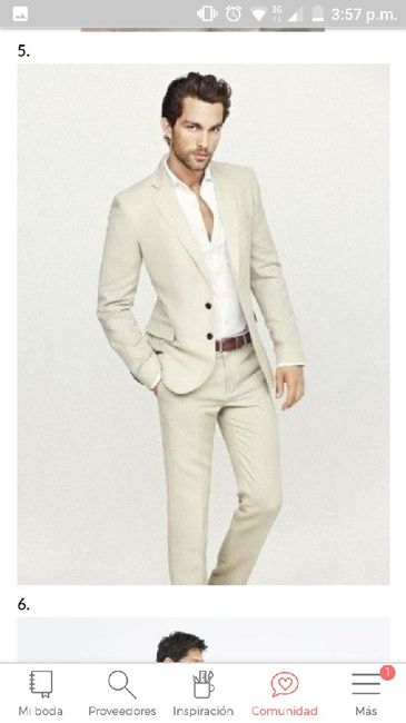 Trajes de lino para el novio 🕶🌊🌴 13