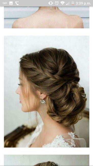 Peinados altos 👰🌹 - 1