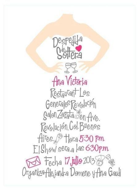 Quién diseño sus invitaciones de despedida de soltera??? - 5