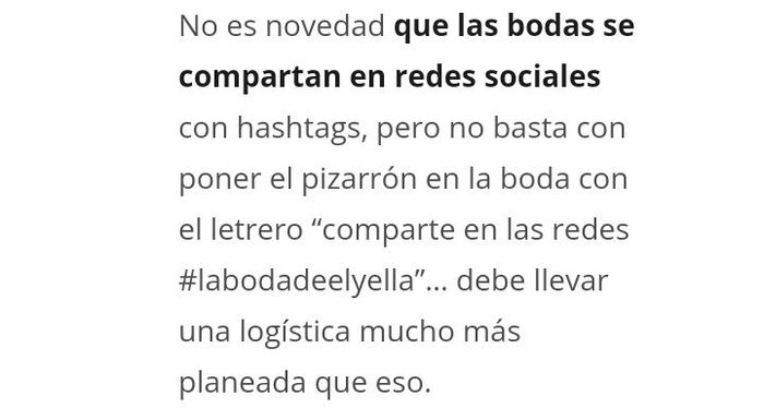 Tu boda en las redes - 2