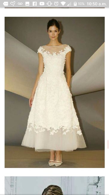 Vestidos👰hasta  los tobillos - 1
