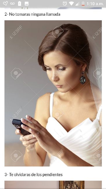 Mandamientos para la Novia el día de su Boda. - 1