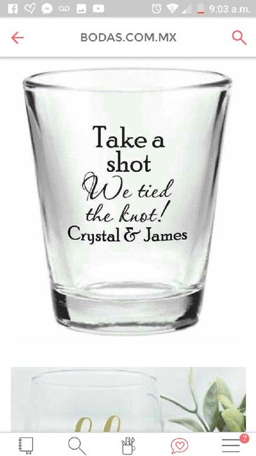 Vasos  personalizados de recuerdo - 2