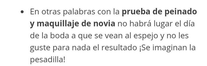 Lo importante de la prueba de maquillaje - 7