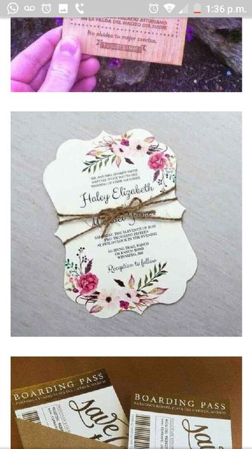 ¿ya tienes las invitaciones para tu boda? - 1