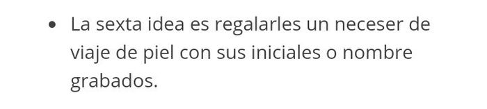 Qué regalar a los damos de honor - 10