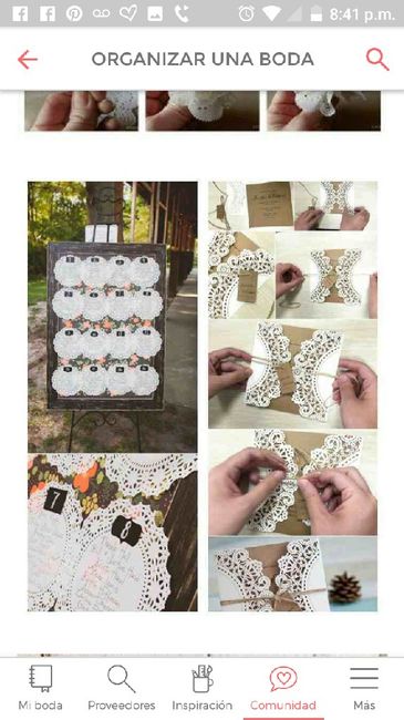 Decoración con blondas!!! - 2
