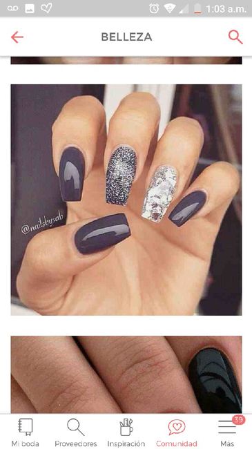 ¿usarías uñas oscuras en tu boda? - 2