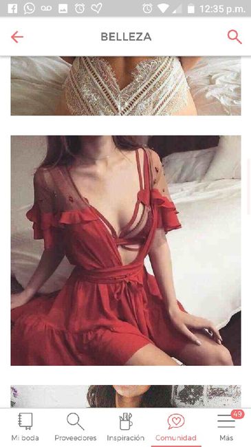Lencería para la noche de bodas ... 💖💄👑 - 1