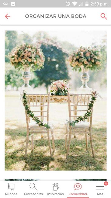 Mesa de novios - 1