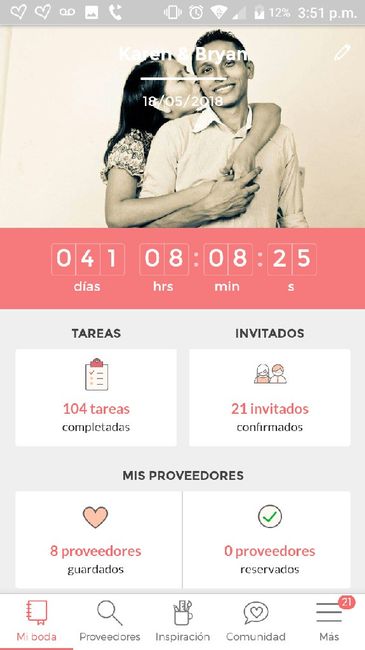 Con cuantas Brides and Grooms comparten su fecha? - 1