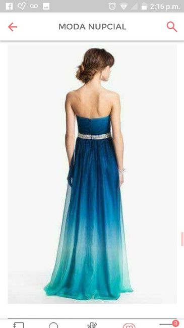 Vestidos degradados para damas de honor 25