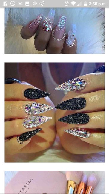 Ideas de uñas 💕👰👑 - 3