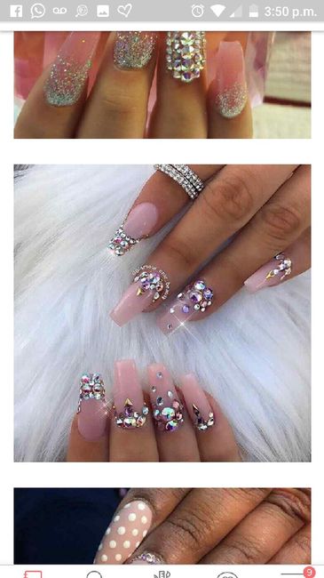 Ideas de uñas 💕👰👑 - 4
