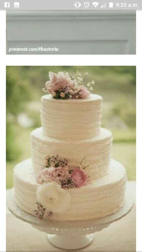 Pasteles blancos - 1