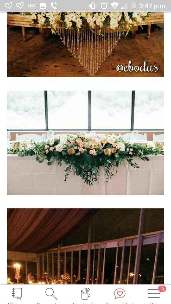 Arreglos para mesas de novios💐 - 3