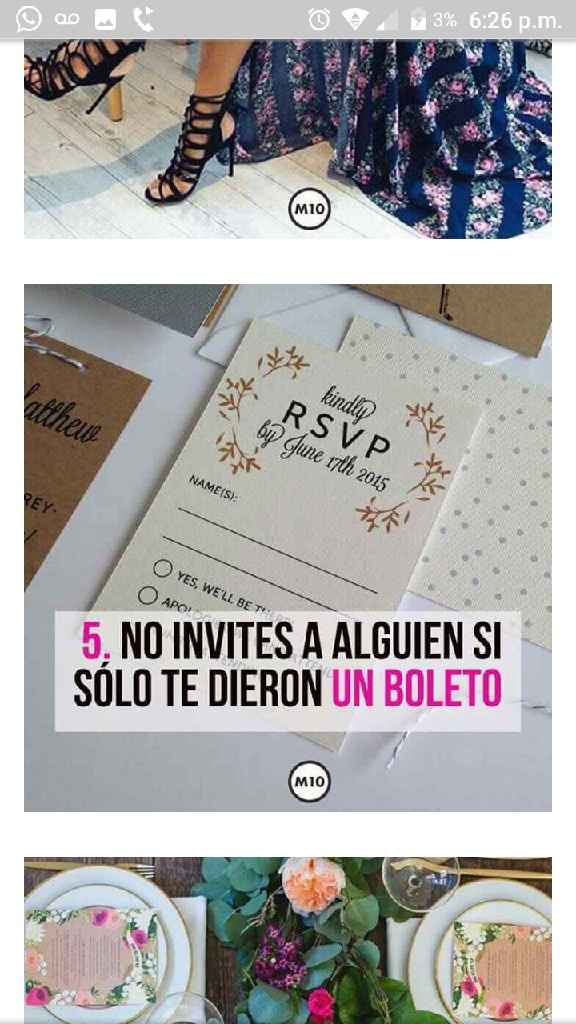 Reglas para ser un buen invitado - 1