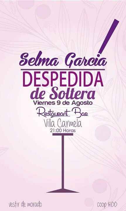 Quién diseño sus invitaciones de despedida de soltera??? - 4