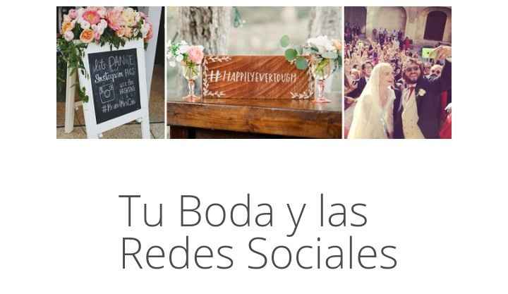 Tu boda en las redes - 1
