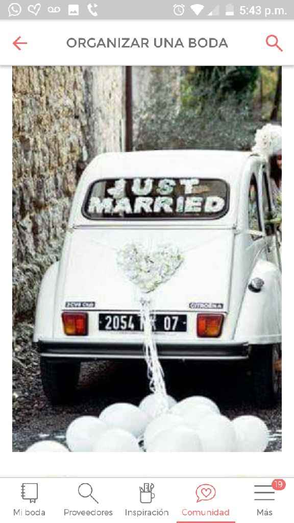 ¿ya tienen listo el auto de bodas? - 3