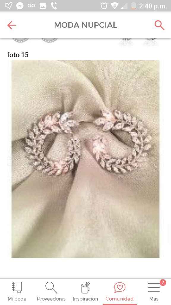 Aretes para el gran día - 1