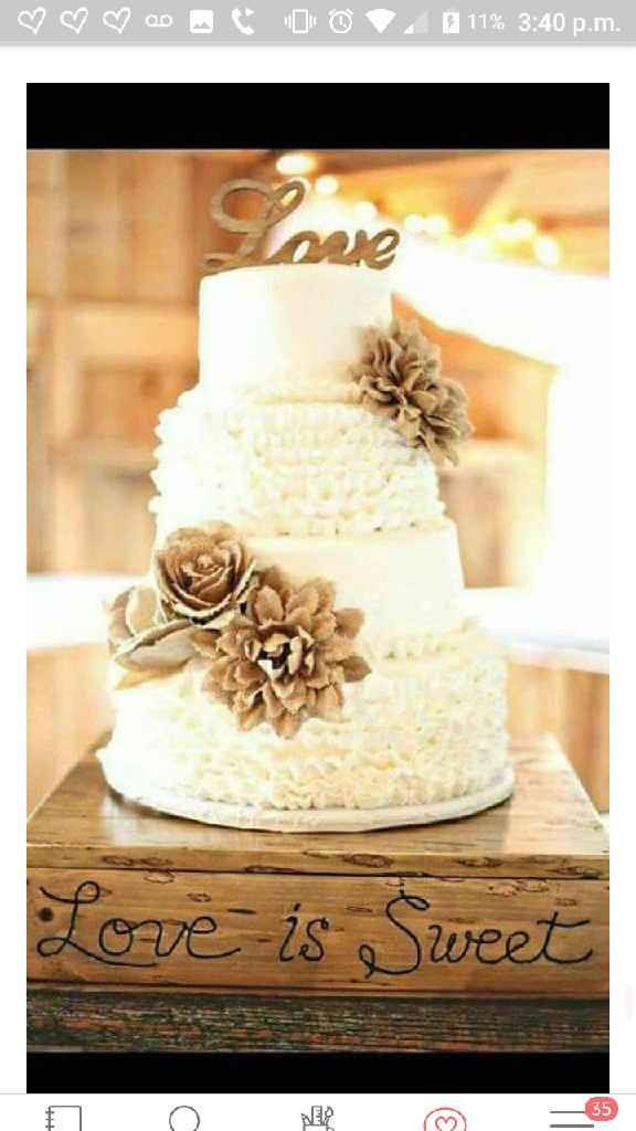 Una boda con tonos  café - 1