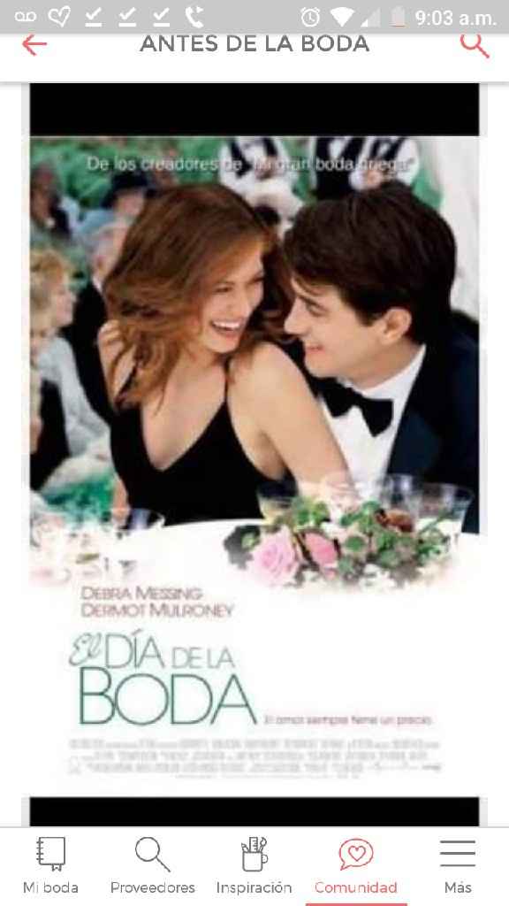 Mi nuevo hobbie: Películas de boda🙈🙊 - 1