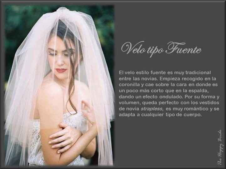 Tipo de velos ❤️ - 4