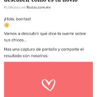 Haz captura de pantalla para descubrir cómo es tu novio - 1