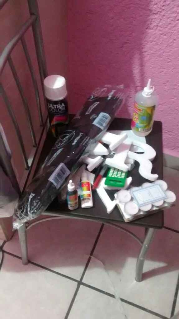 Centros de mesa diy - 2