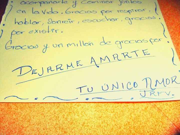 Gracias por dejarme amarte...