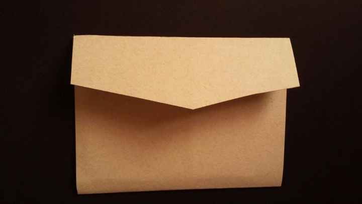 Así queda por fuera ya doblada 