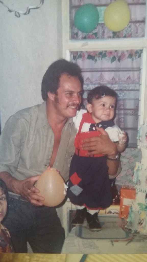 Mi suegro con mi guapo 