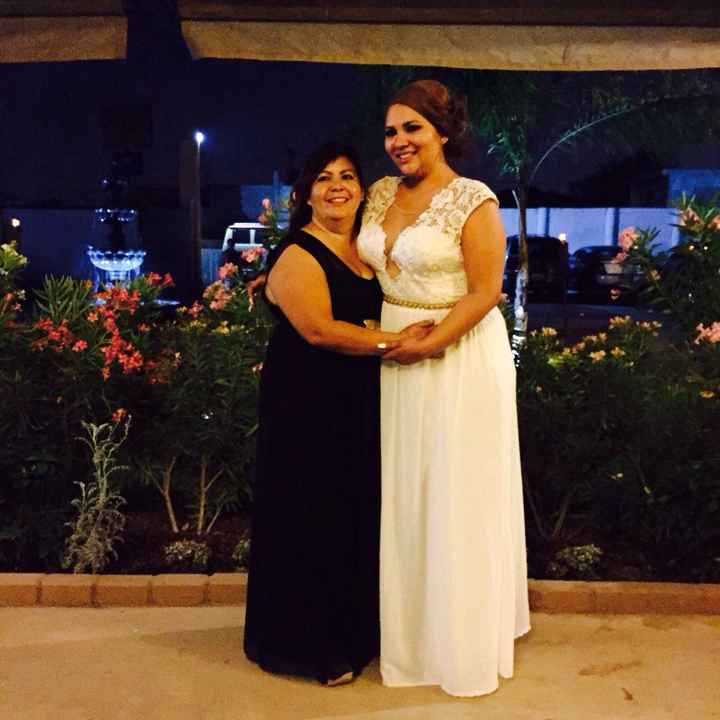Con mi madre 