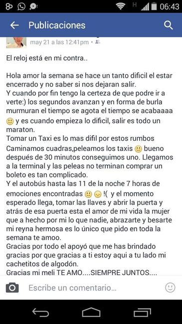 la última publicación