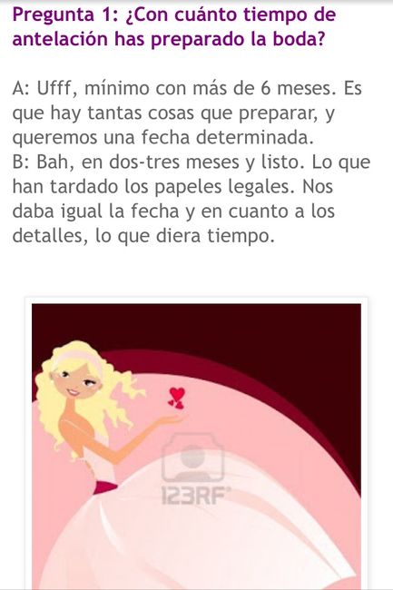 Test: eres o has sido una novia tradicional ???? - 1