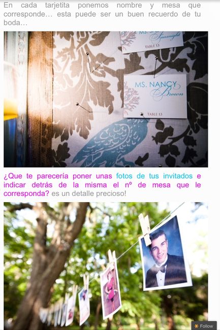 Como indicar el protocolo el día de tu boda !!!! - 4