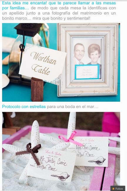 Como indicar el protocolo el día de tu boda !!!! - 9