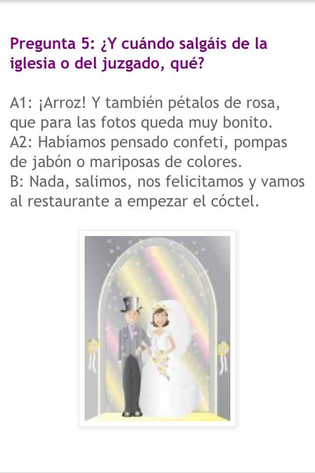 Test: eres o has sido una novia tradicional ???? - 5
